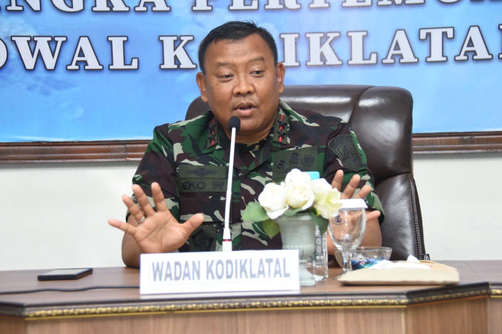 Wadan Kodikalatal Laksda TNI Eko Wahjono