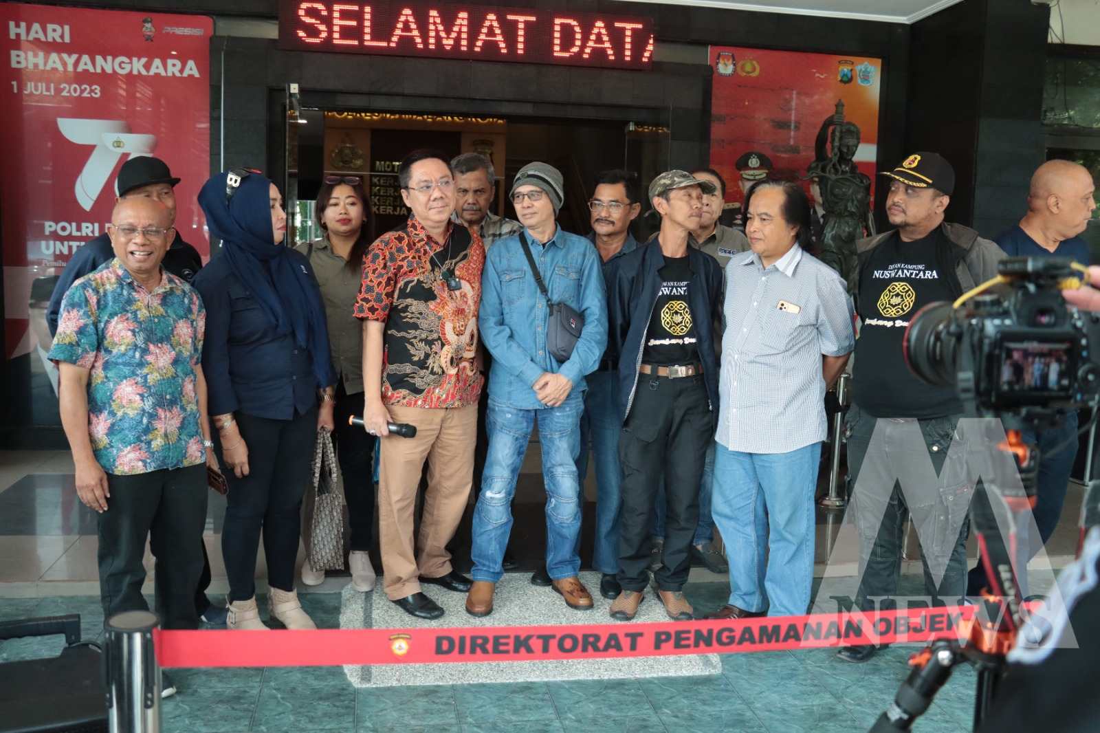 MPD saat gelar audiensi di Polresta Malang Kota