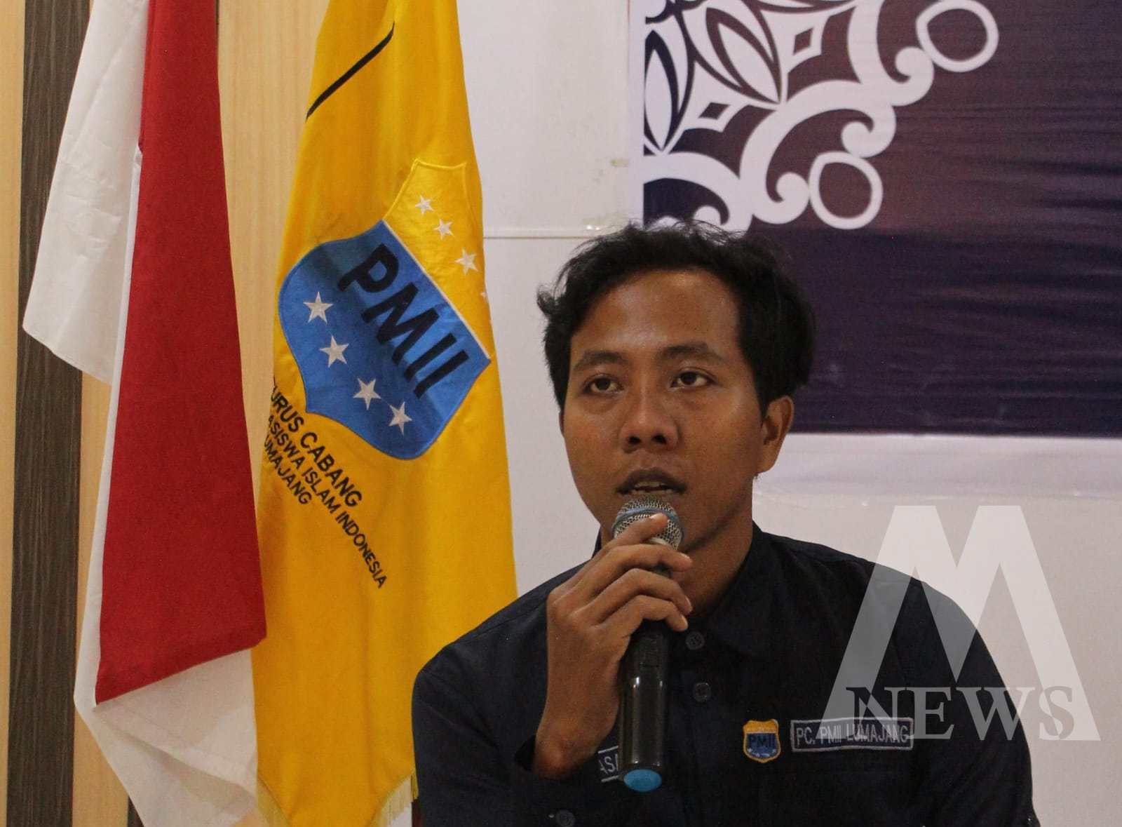 Ketua PC PMII Lumajang Khoirul Hasan