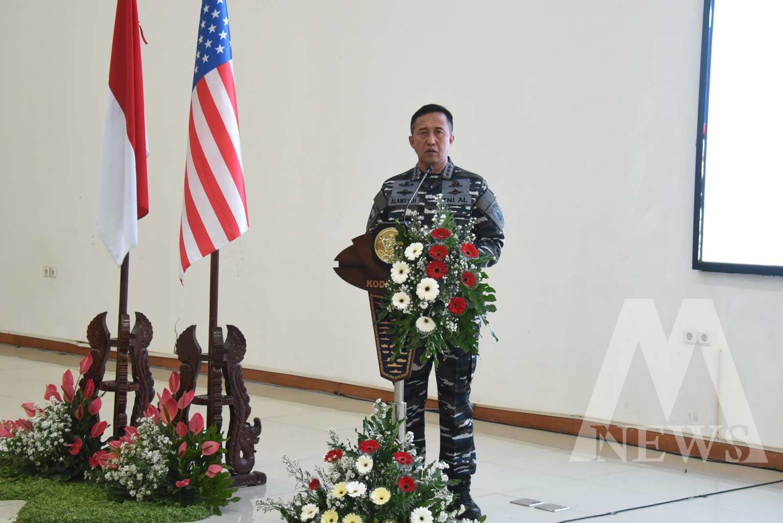 Dankodiklatal Letjen TNI Marinir Nur Alamsyah