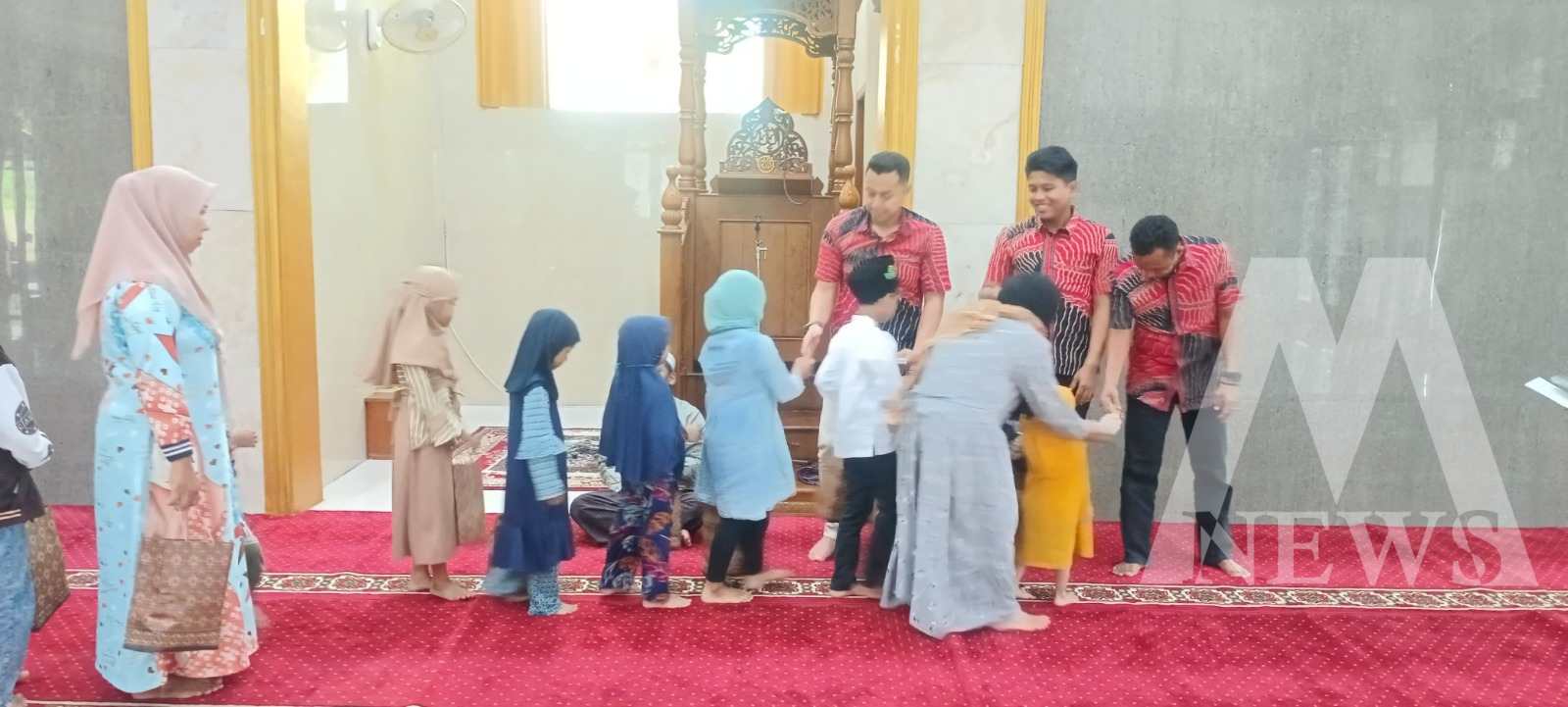 Satreskrim Polres Bojonegoro beri santunan anak yatim