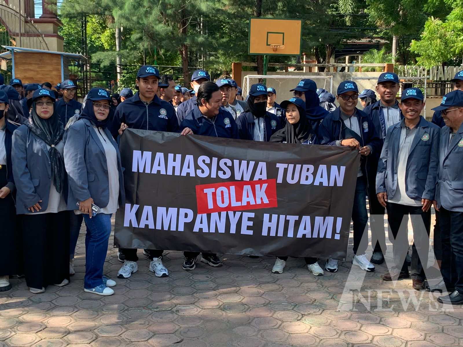 Mahasiswa Tuban Tolak Kampanye Hitam dan Hoax
