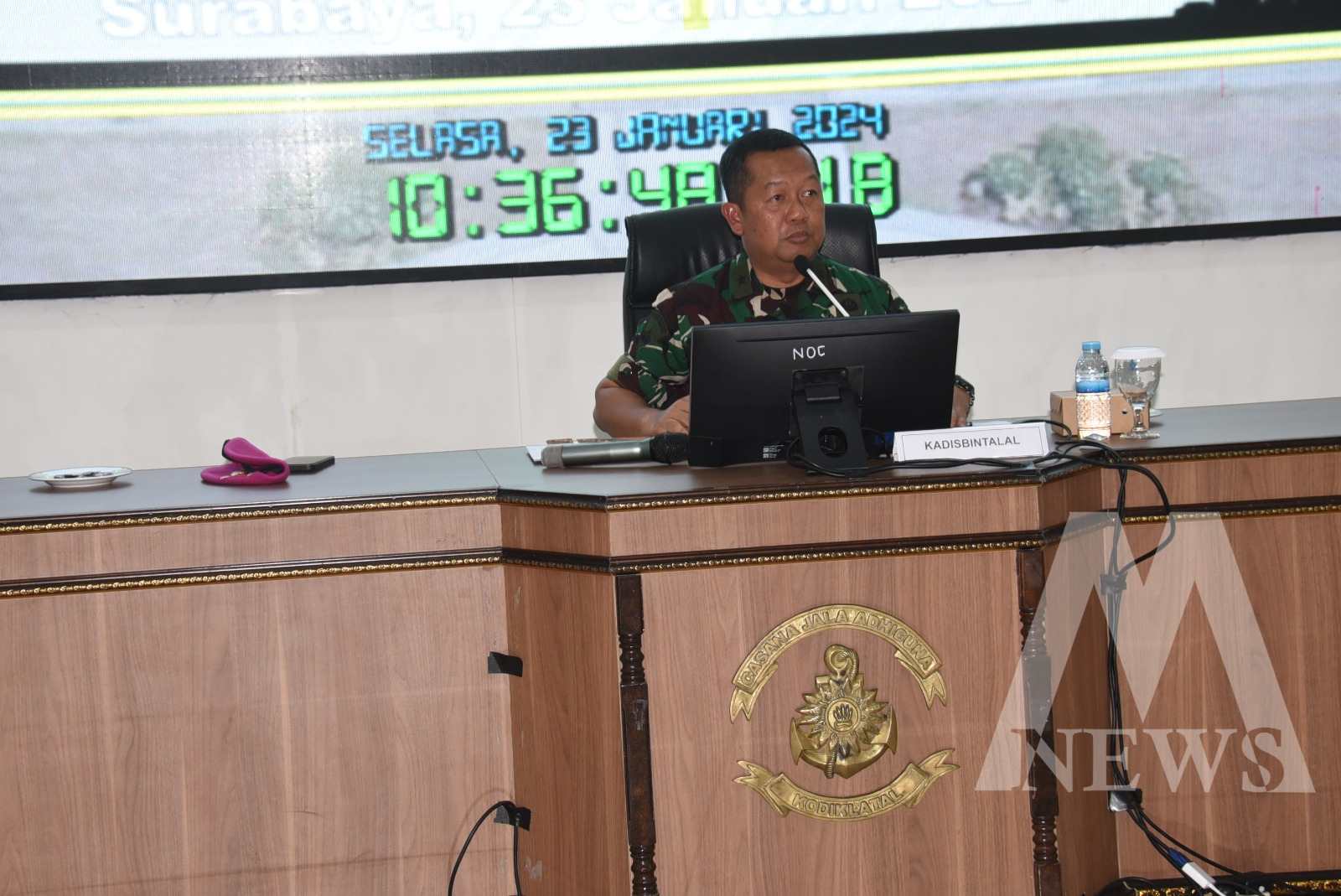 Kadisbintalal Brigjen TNI Marinir Sandy Muchjidin Latief