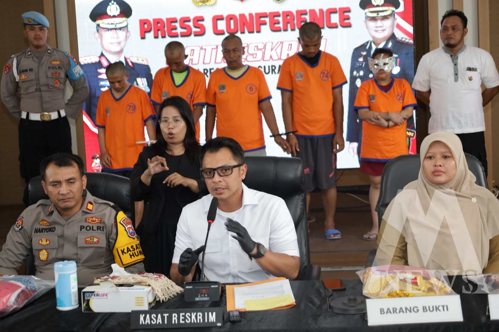 Satreskrim Polrestabes Surabaya Ringkus 4 Tersangka Kasus Pencabulan