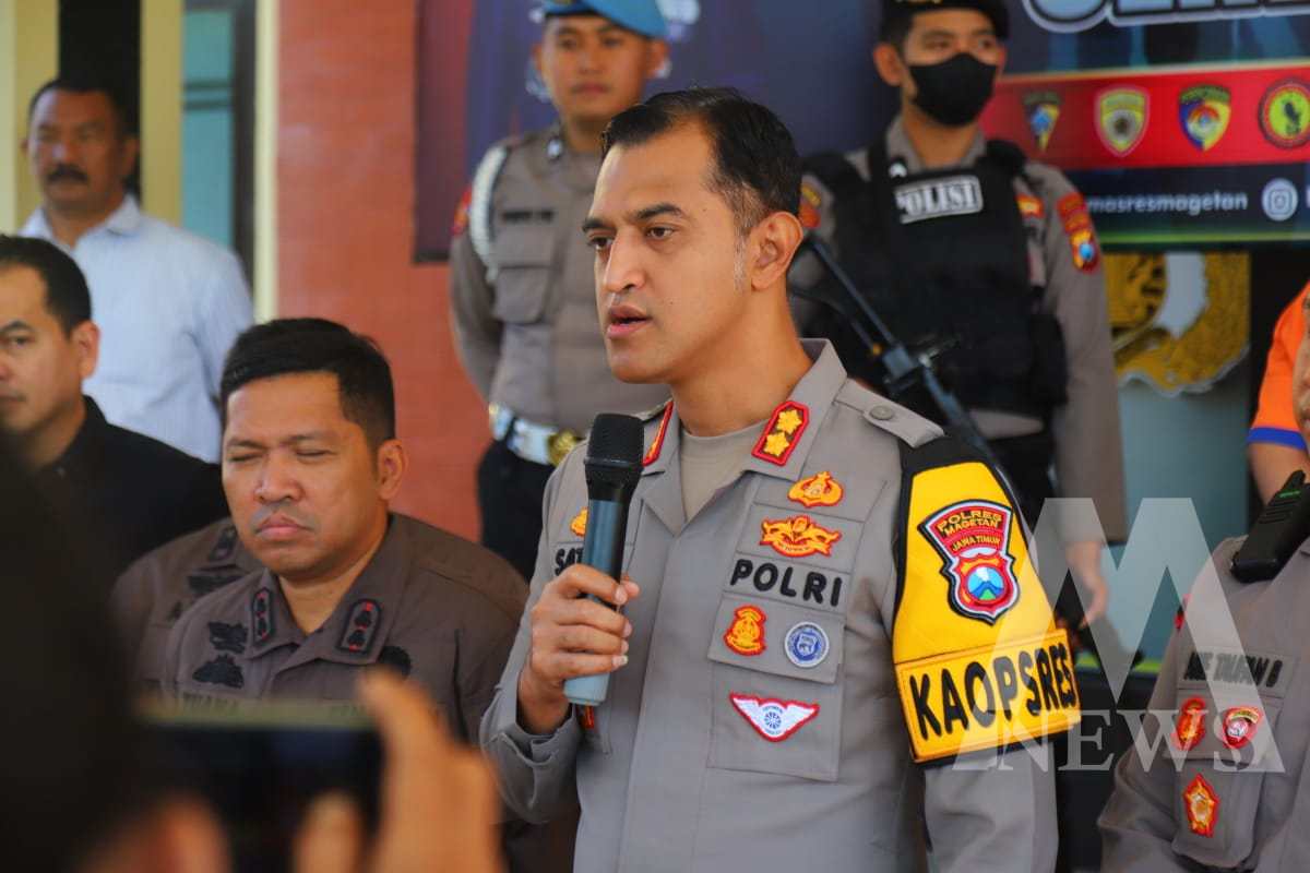 Kapolres Magetan AKBP Satria Permana