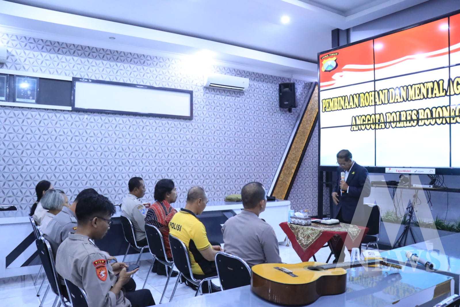 Polres Bojonegoro gelar Binrohtal tingkatkan keimanan