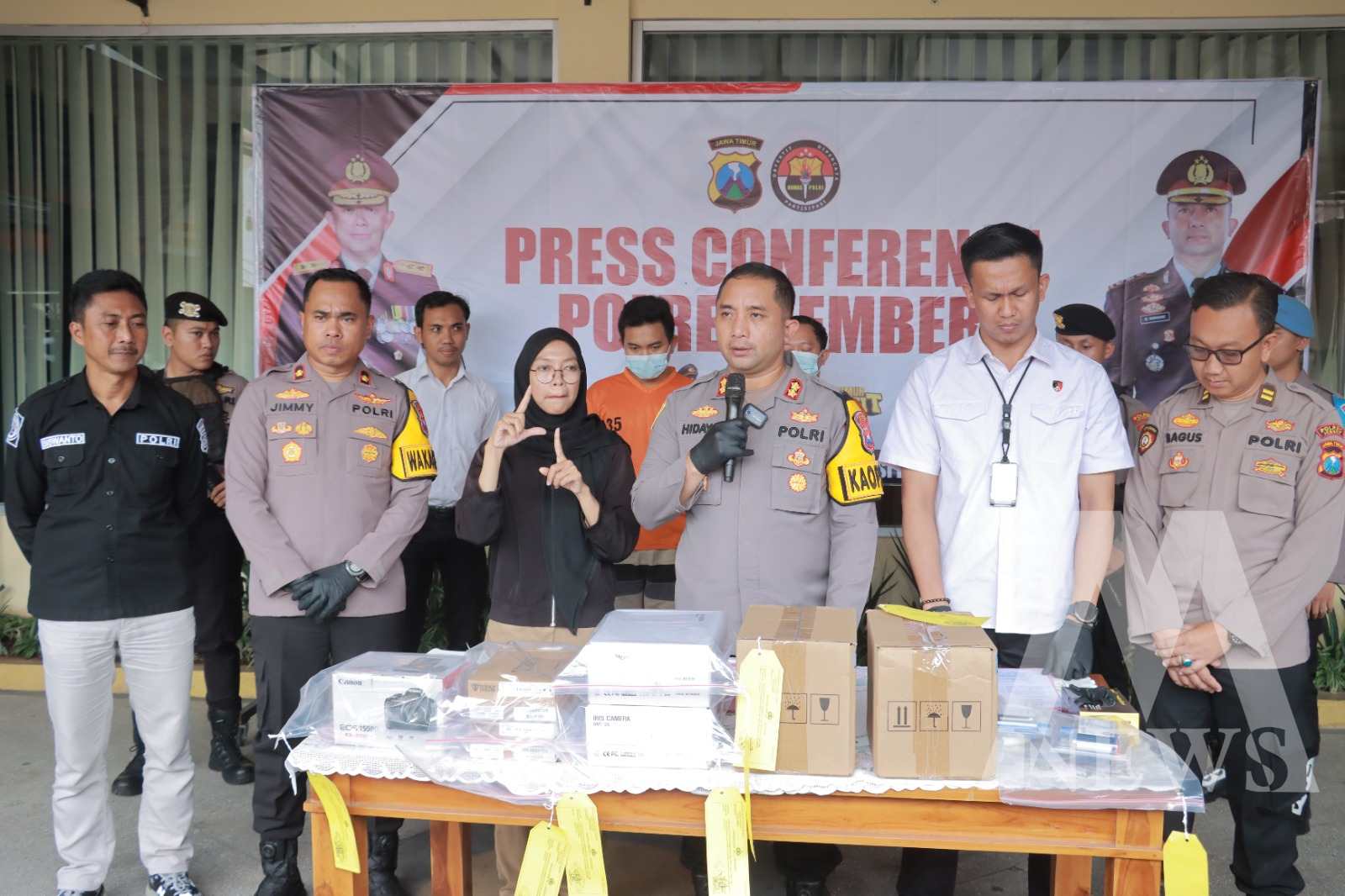 Kapolres Jember AKBP Moh Nurhidayat