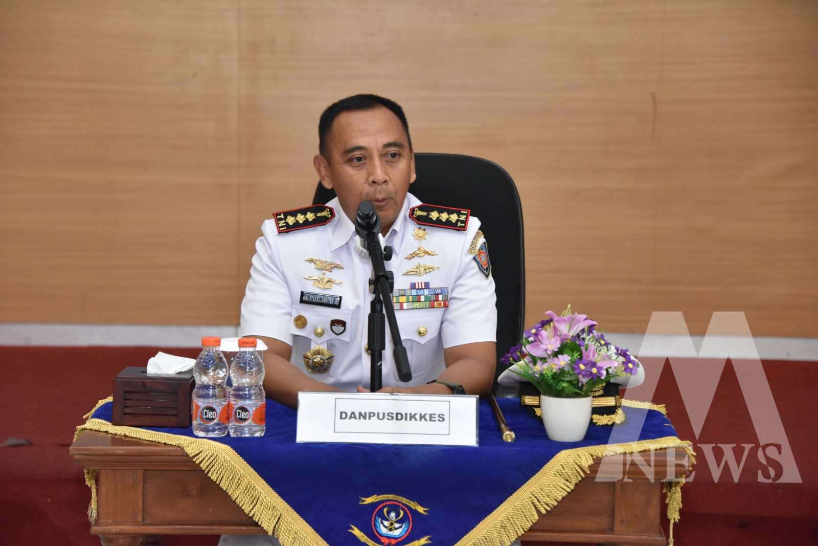 Danpusdikkes Kodikalatal Kolonel Laut (K) dr. Pudjo D. Laksono