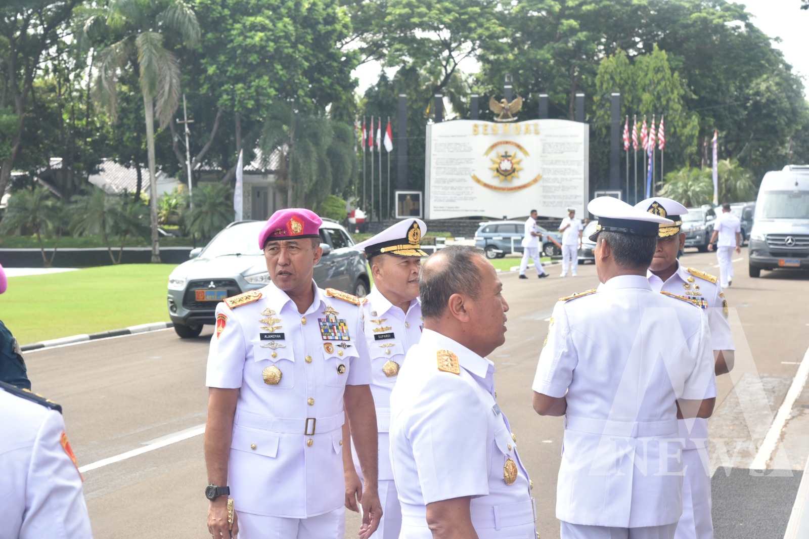 Dankodiklatal Letjen TNI Marinir Nur Alamsyah hadiri pembukaan Dikreg Seskoal Angkatan 62