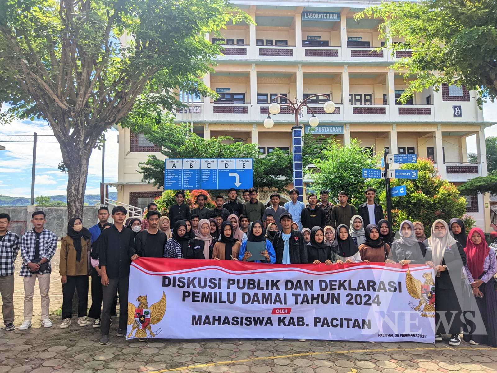 Mahasiswa Pacitan Gelar Deklarasi