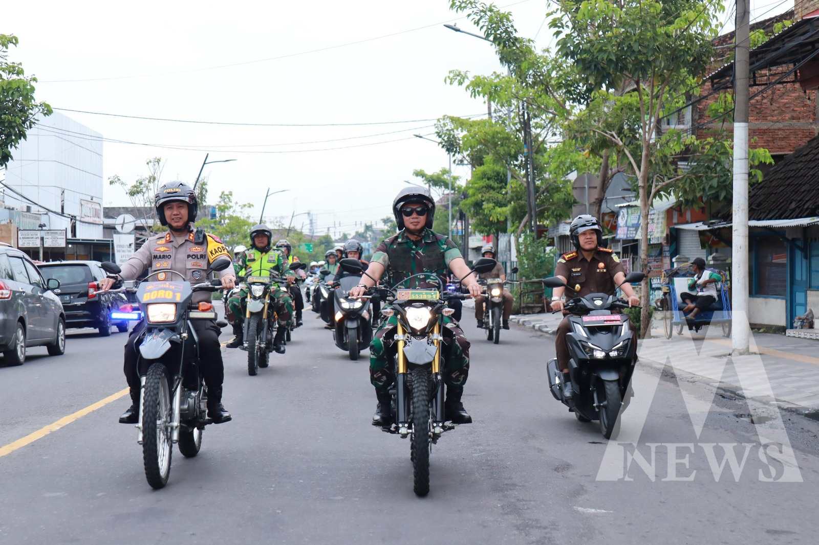 Forkopimda Bojonegoro Gelar Patroli Skala Besar