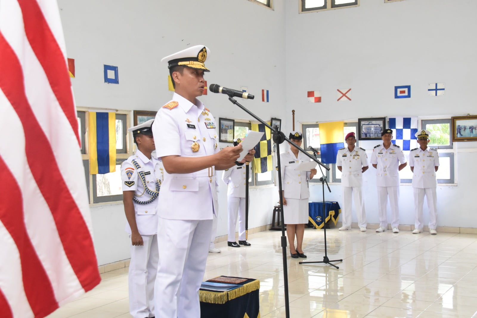 Dankodikopsla Laksma TNI Muhammad Iwan Kusumah