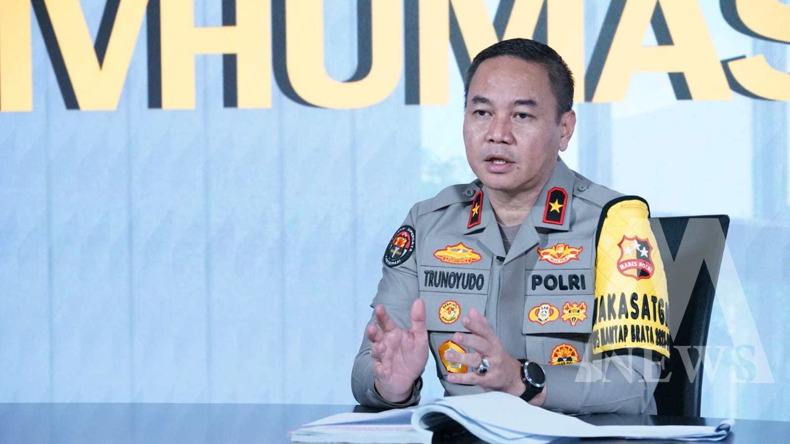 Kepala Biro Penerangan Masyarakat Divisi Humas Polri Brigjen Trunoyudo Wisnu Andiko