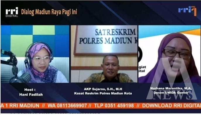 Polres Madiun Kota sosialisasi sanksi hukum penyebaran hoax