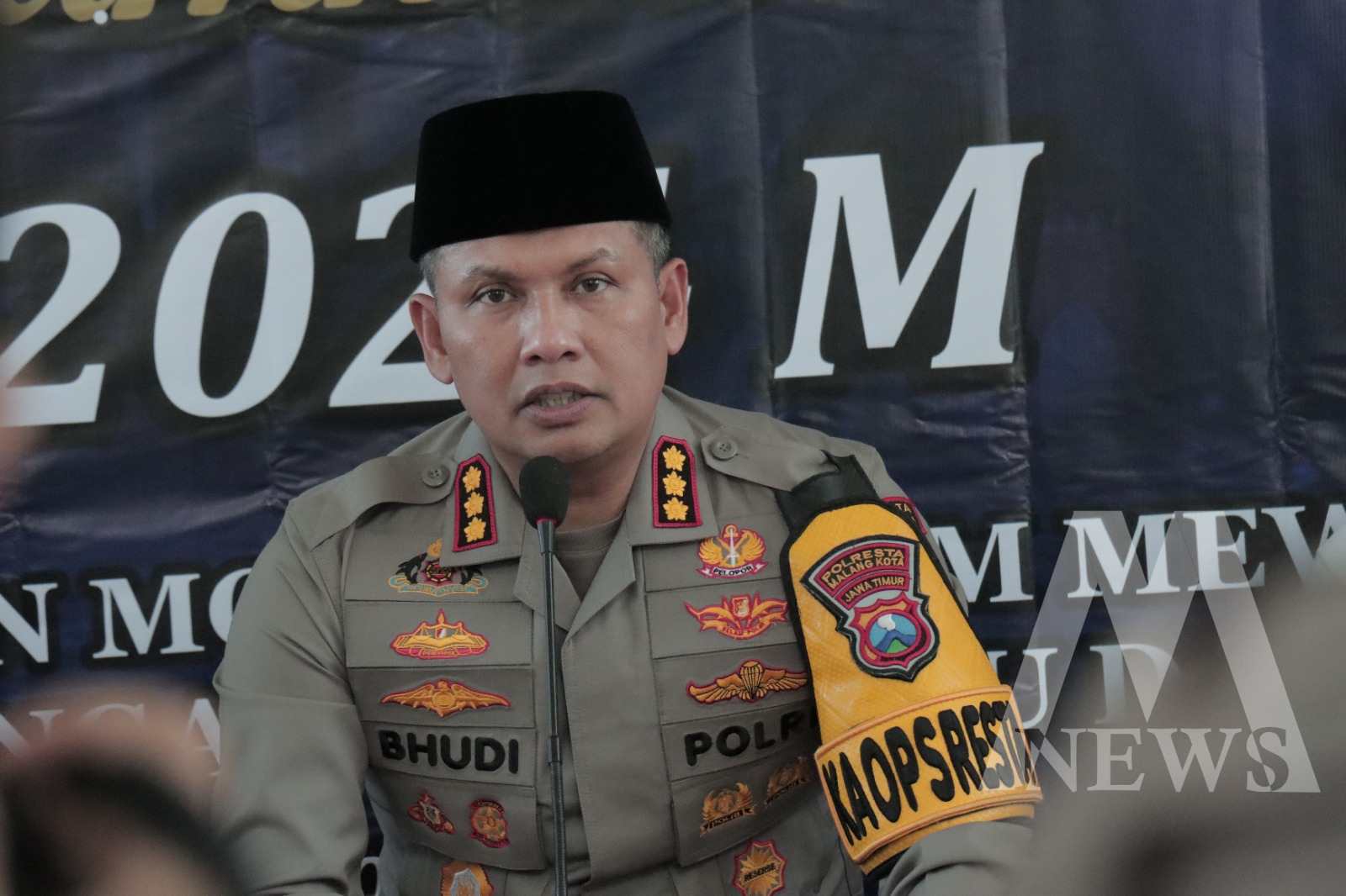 Kapolresta Malang Kota Kombespol Budi Hermanto