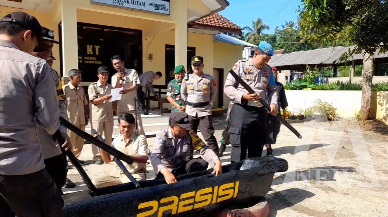 Polsek Pakem sosialisasi ke masyarakat tidak golput dengan tradisi ronjengan