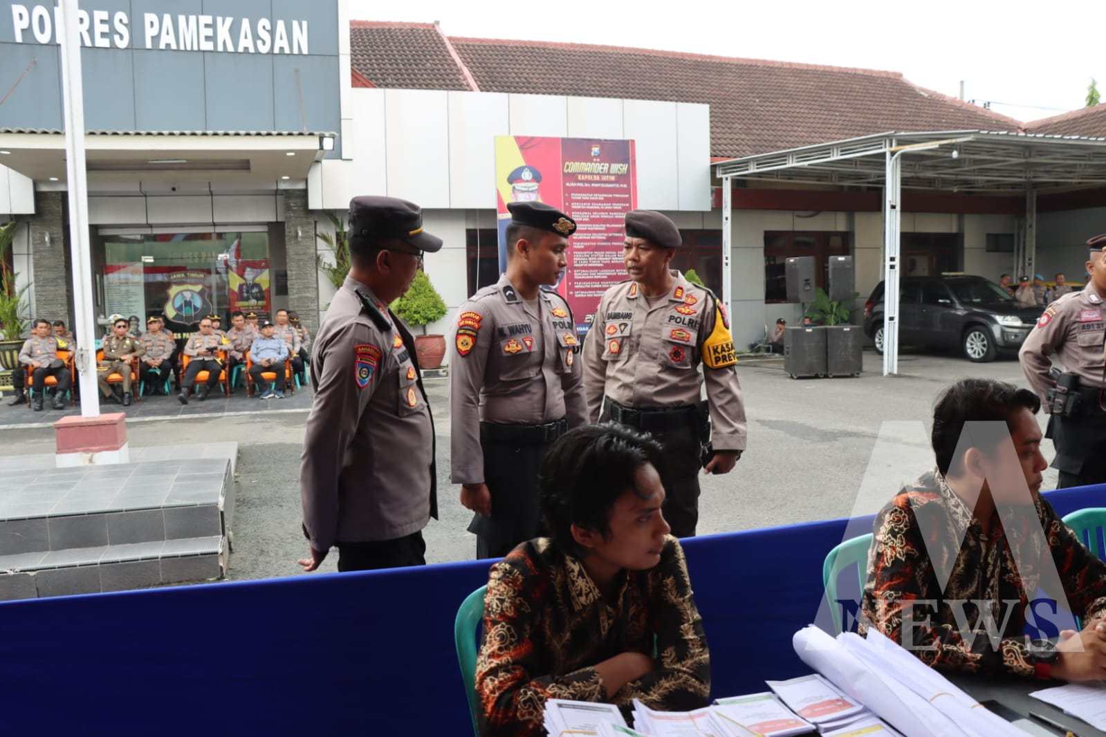 Polres Pamekasan gelar simulasi pengamanan TPS