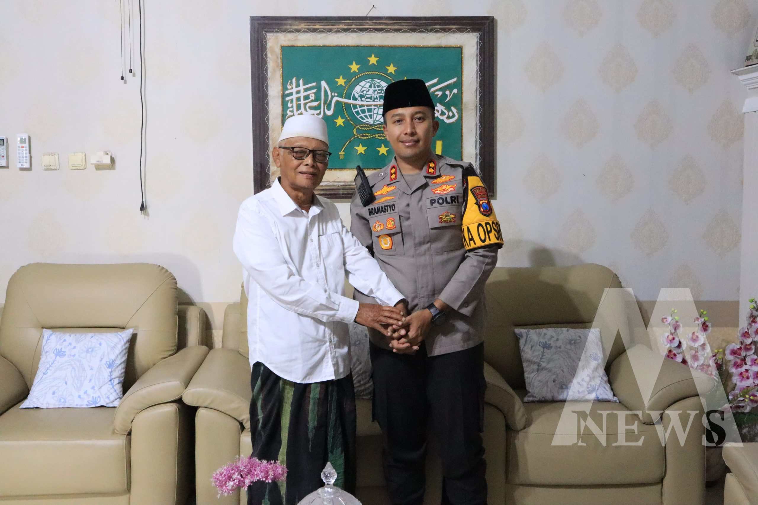 Kapolres Kediri Kota AKBP Bramastyo Priaji silaturahmi ke Ponpes Al Amien Ngasinan