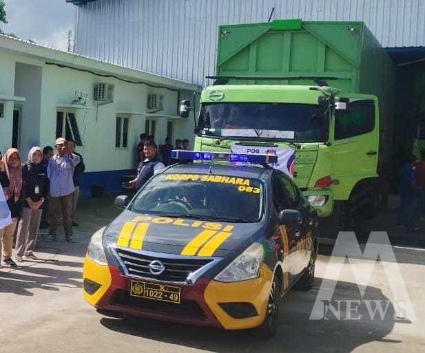 Polres Tulungagung kawal pendistribusian logistik Pemilu ke PPK