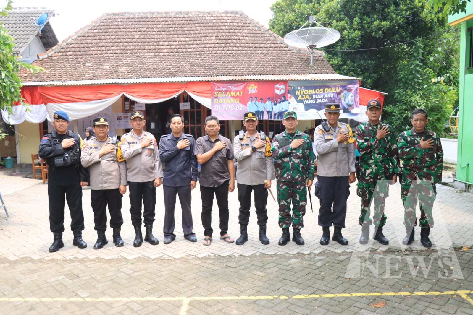 Polres Bojonegoro Patroli Skala Besar