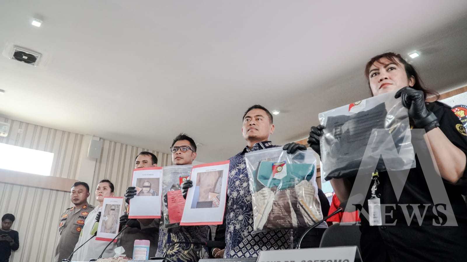 Polisi amankan tersangka beserta barang buktinya