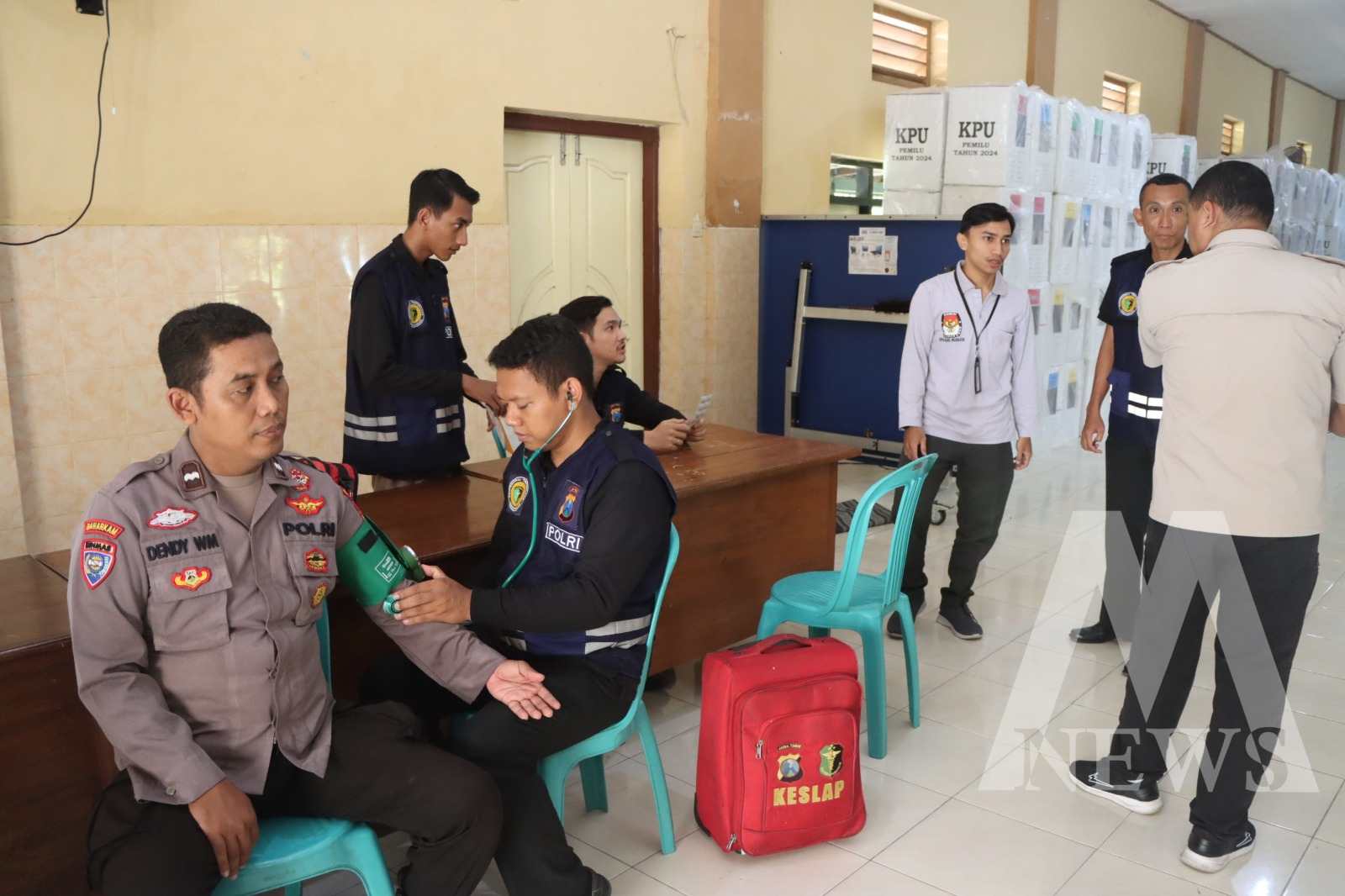 Patroli Kesehatan untuk PAM, PPS dan PPK Pemilu 2024