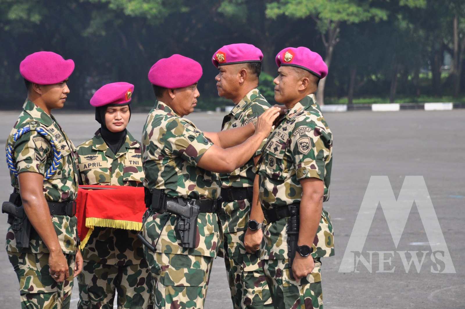 PJU Kodiklatal hadiri upacara sertijab Danpasmar - 2