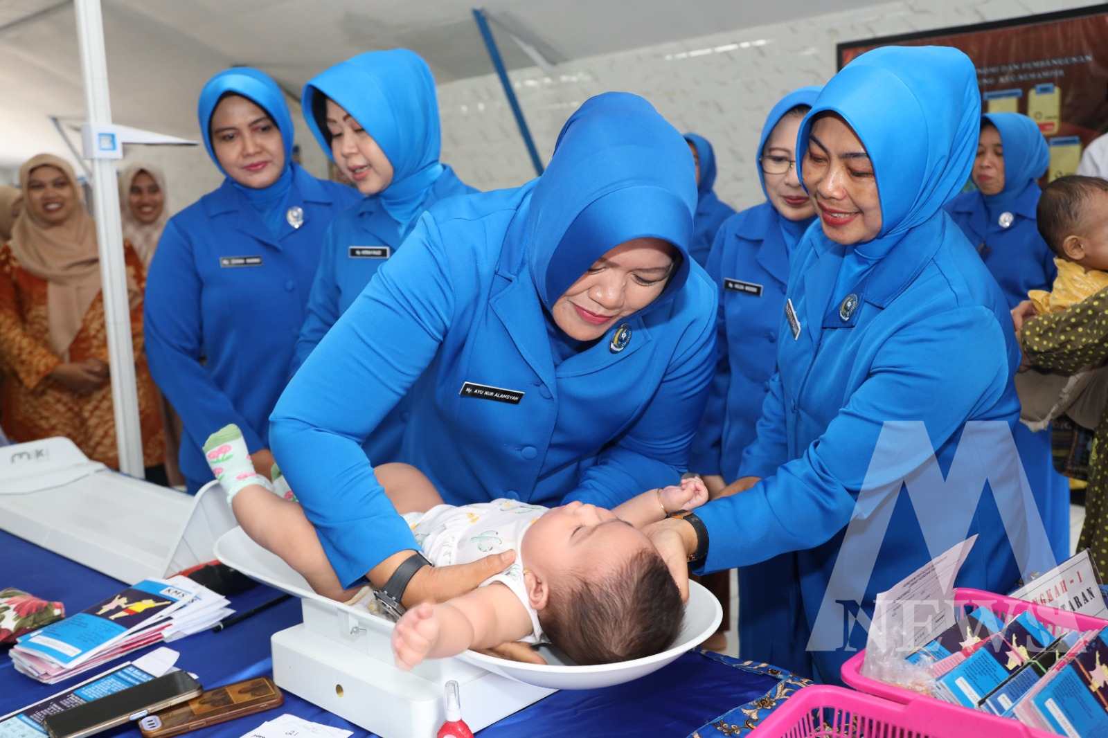 Jalasenastri Kodiklatal peduli kesehatan anak
