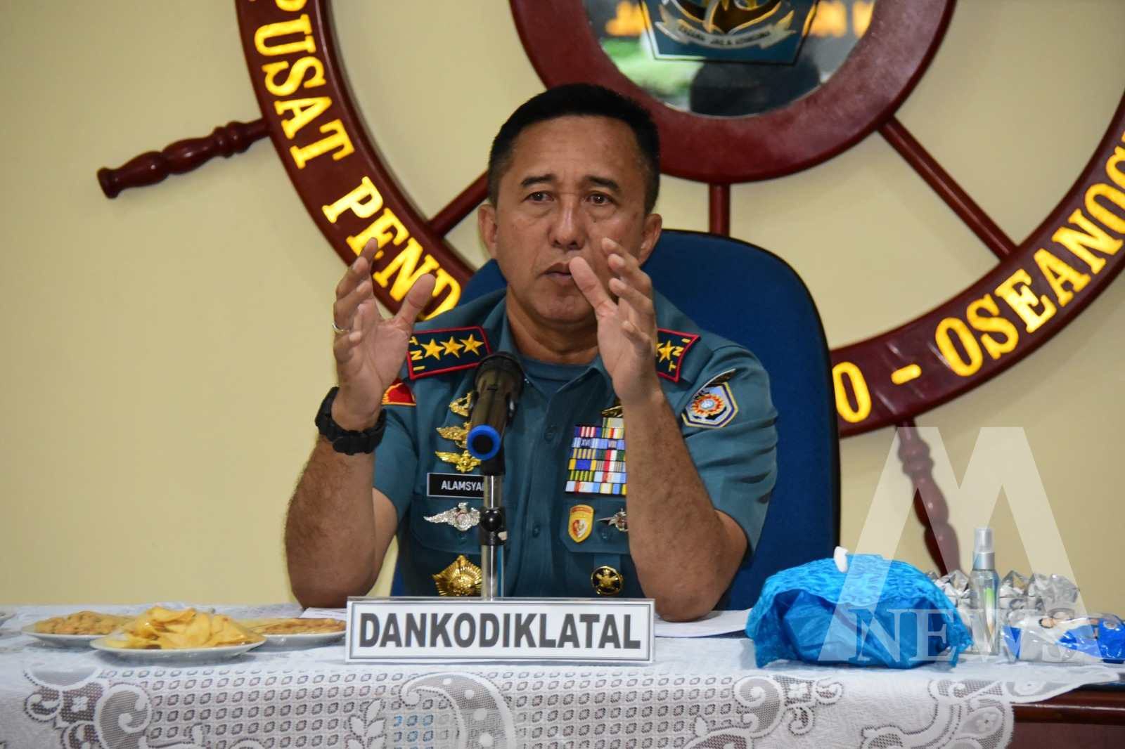 Dankodiklatal Letjen TNI Marinir Nur Alamsyah