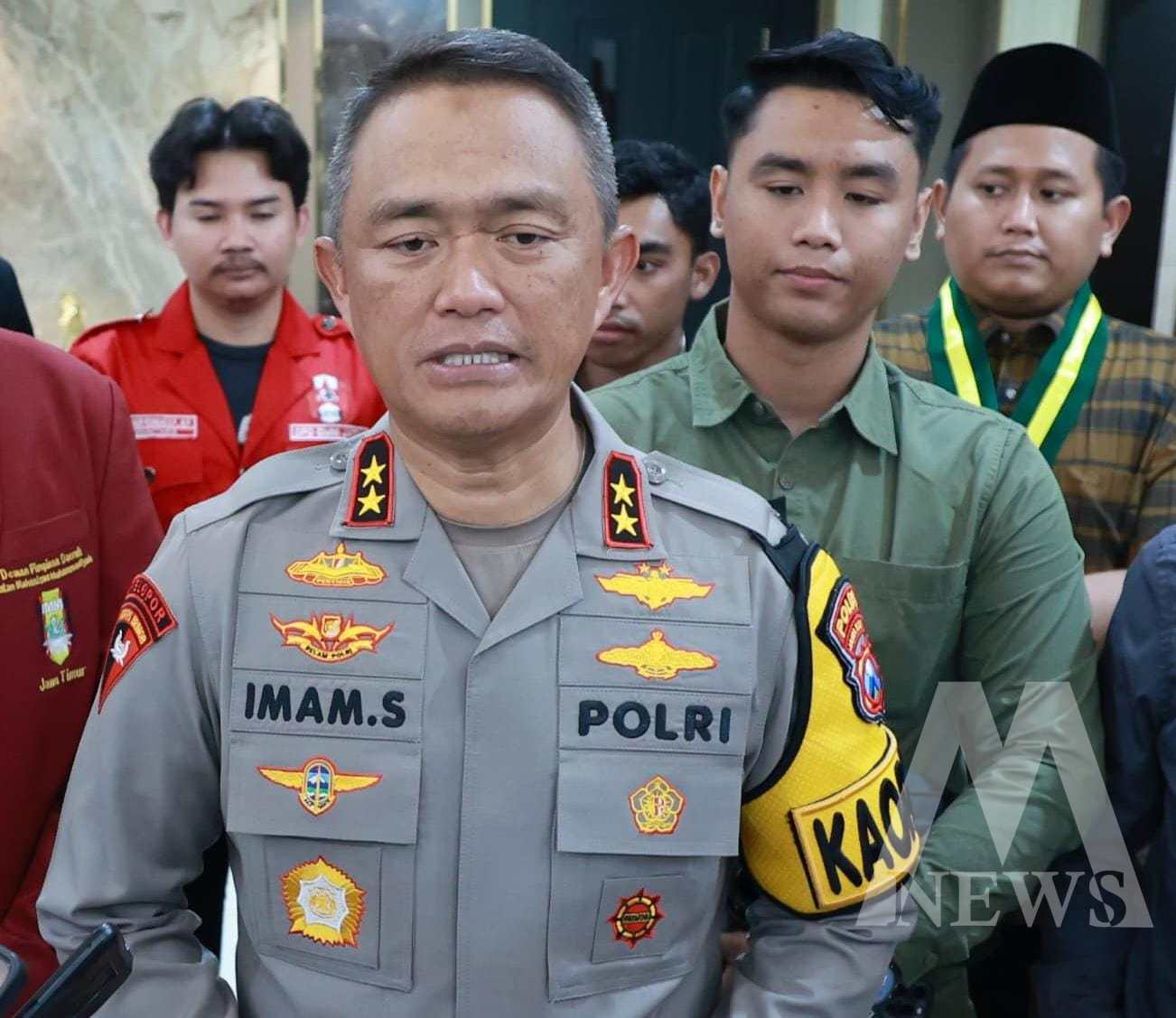 Kapolda Jatim Irjen Pol Drs. Imam Sugianto
