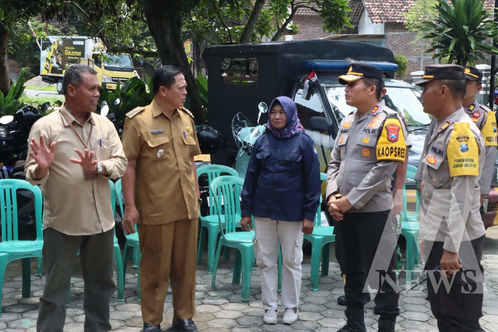 Kapolres Nganjuk AKBP Muhammad kunjungi PPK