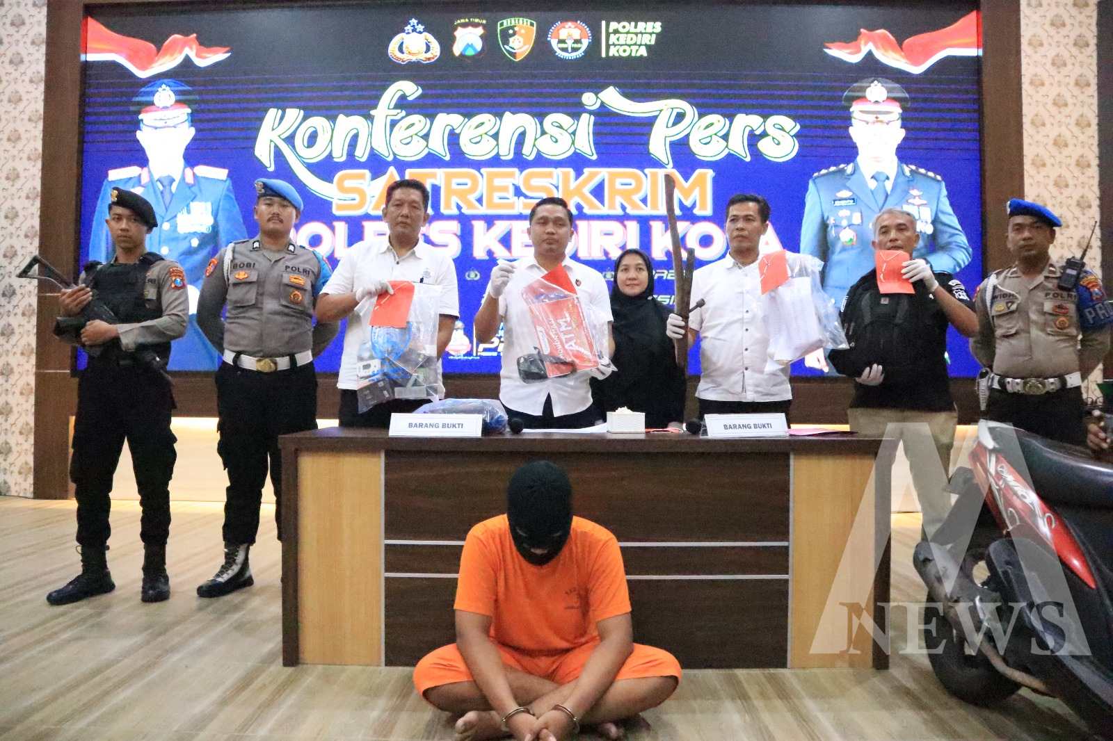Satreskrim Polres Kediri Kota tangkap 1 pelaku
