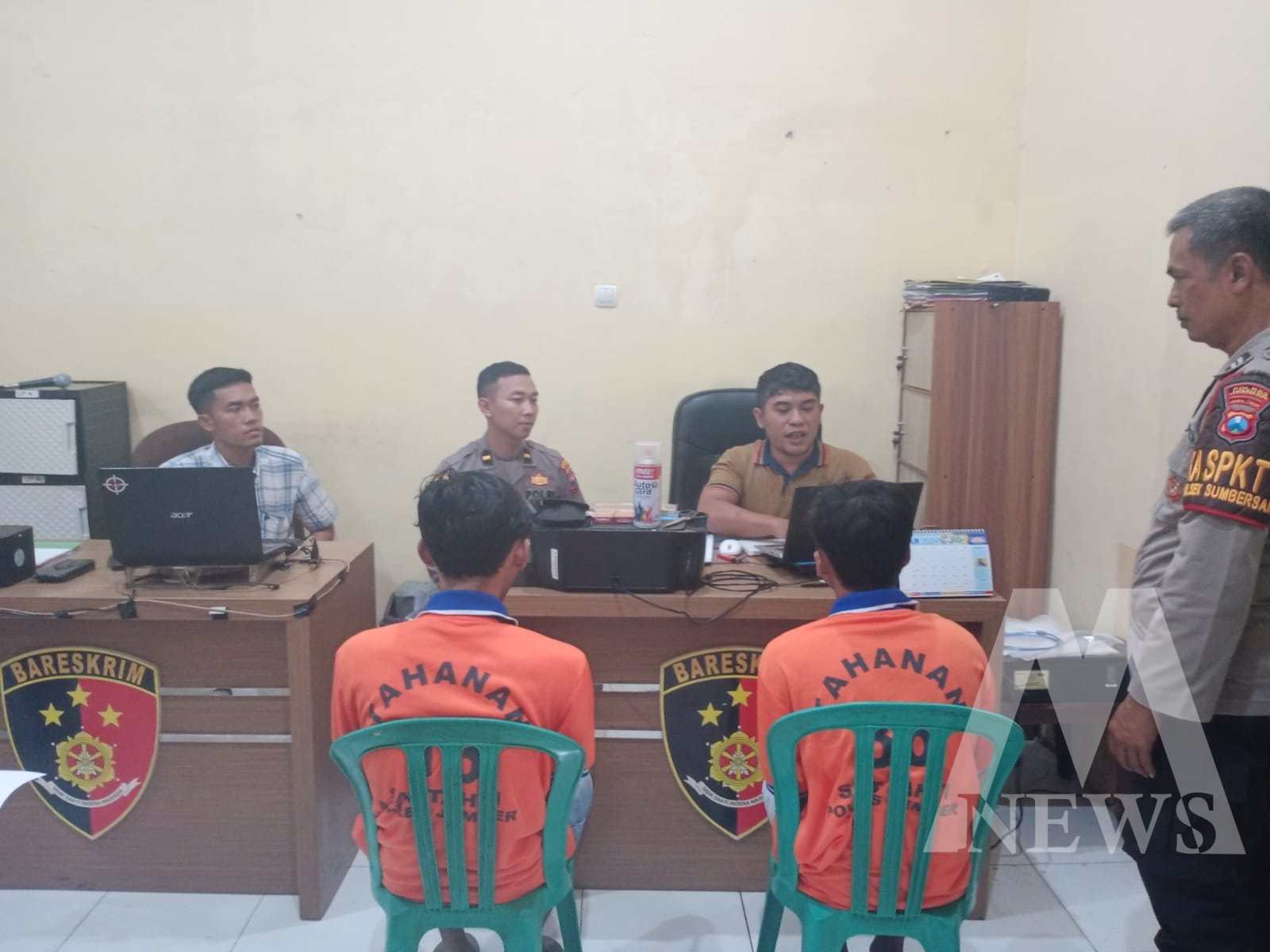 Polsek Sumbersari amankan pelaku beserta barang bukti Uang Palsu