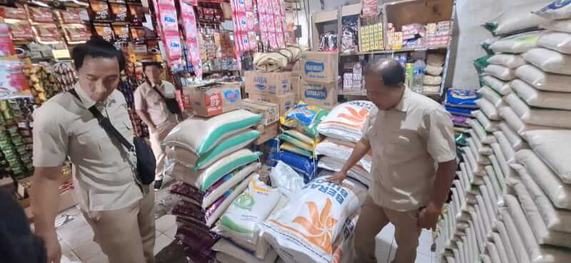 Satgas pangan Polres Kediri Kota dan Pemkot gelar operasi pasar