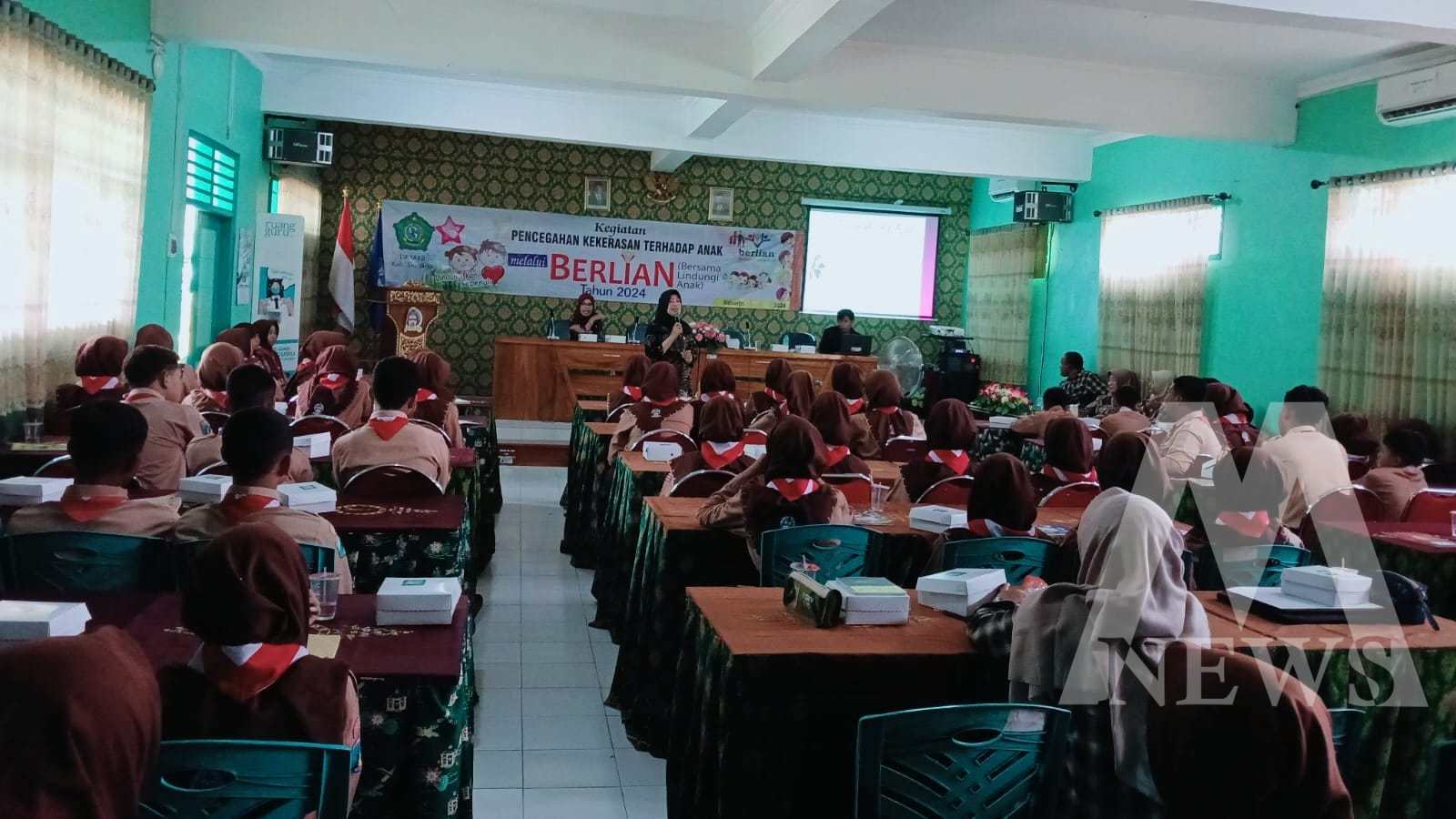 Unit PPA Polresta Sidoarjo sosialisasikan BERLIAN di sekolah