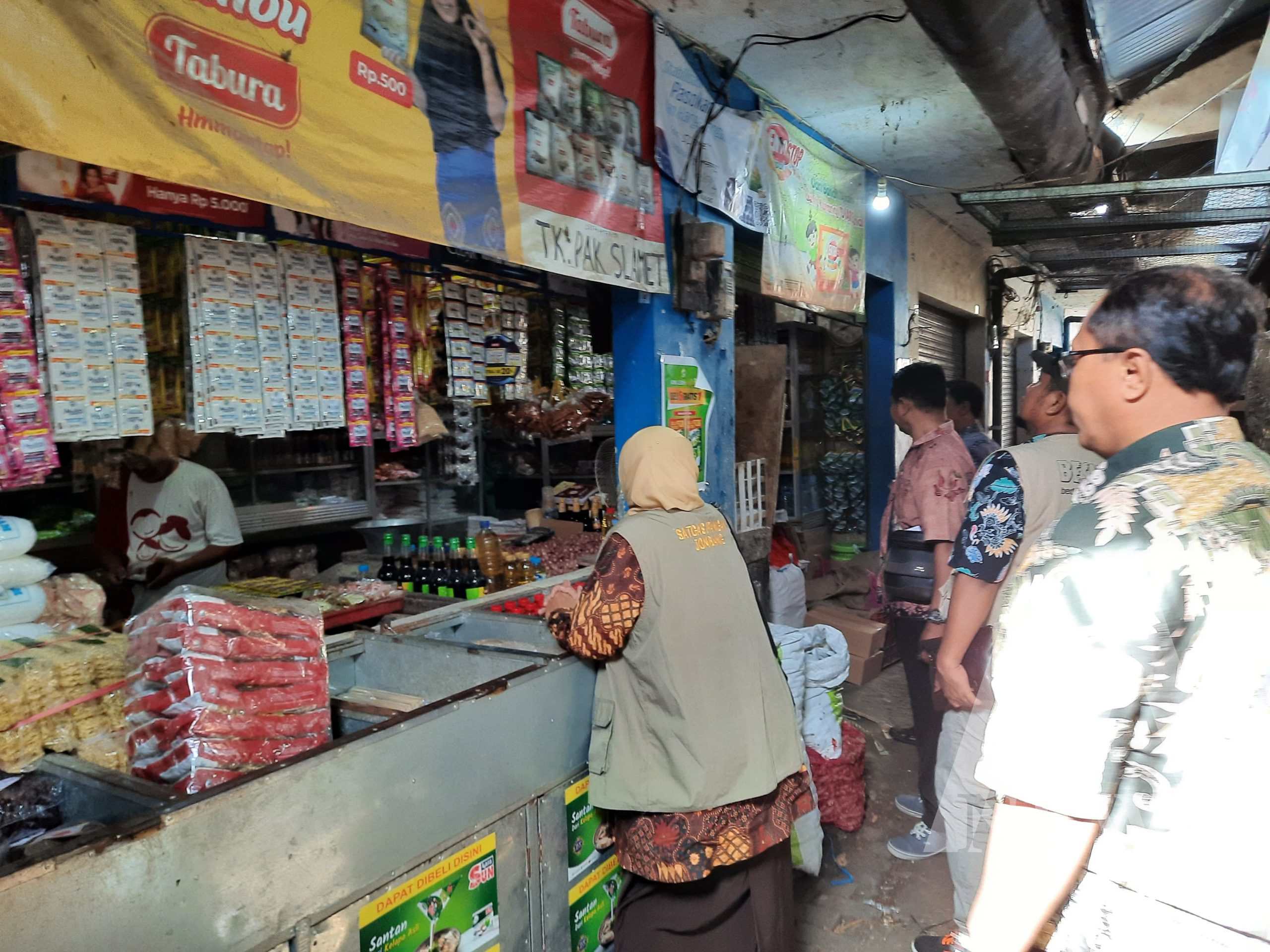 Satgas Pangan Polres Jombang pantau sejumlah pasar
