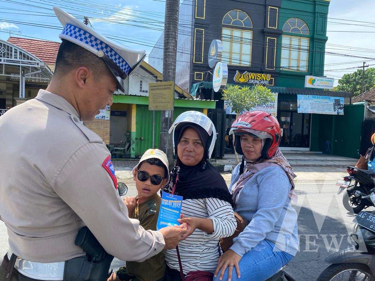 Satlantas Polres Tulungagung Gelar Operasi Keselamatan Semeru 2024