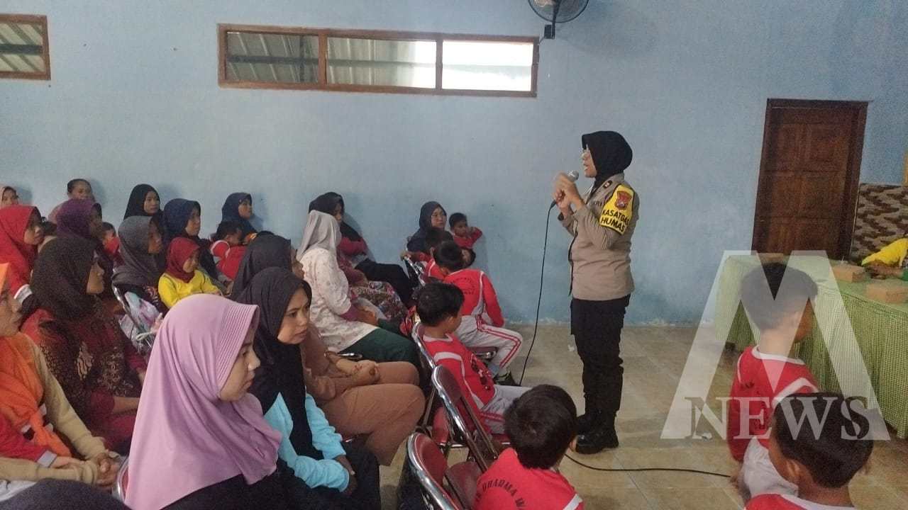 Polres Ngawi sosialisasi di sekolah cegah hoax dan bullying