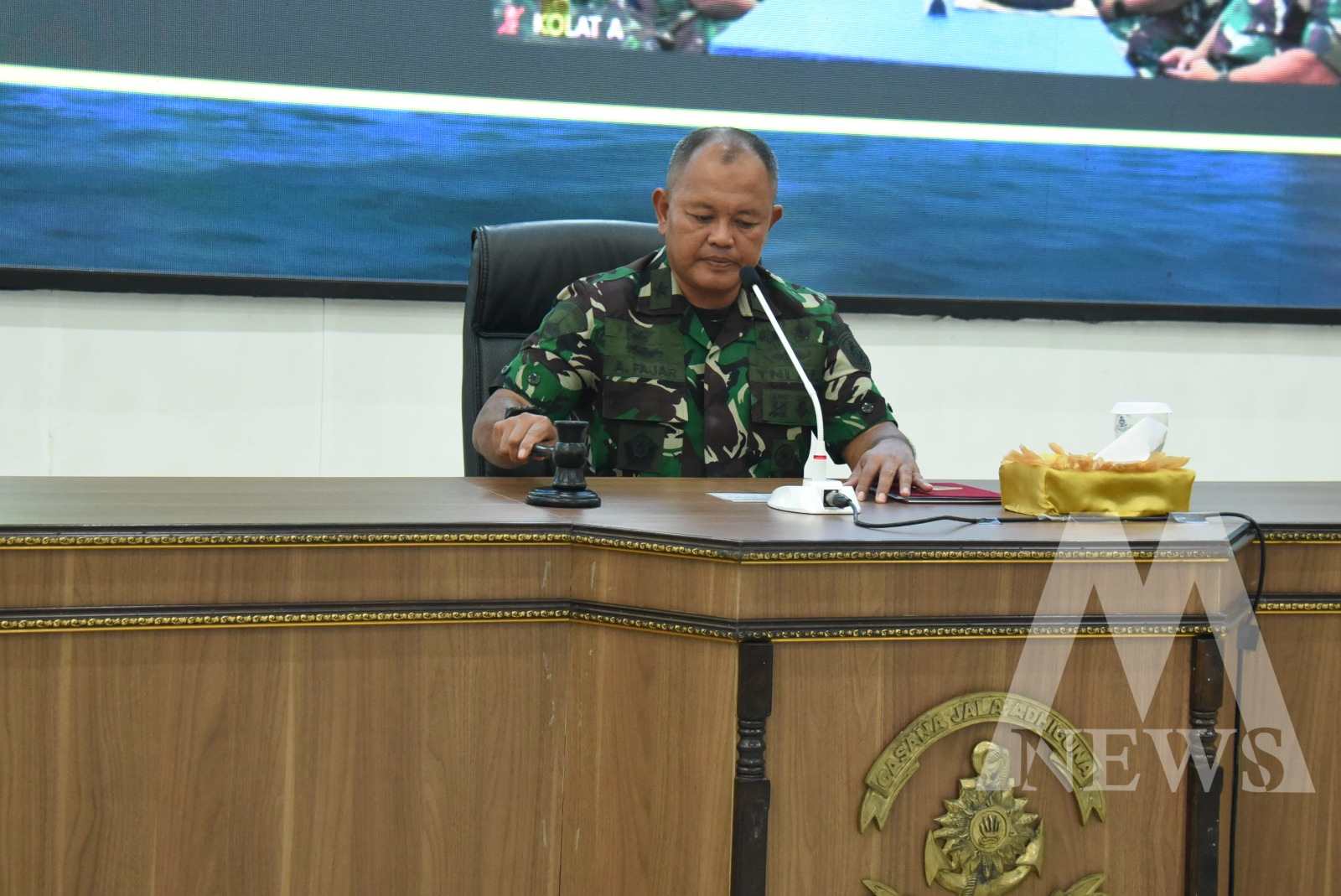 Ir Kodikalatal Brigjen TNI Marinir Ahmad Fajar tutup Latsunnaslat