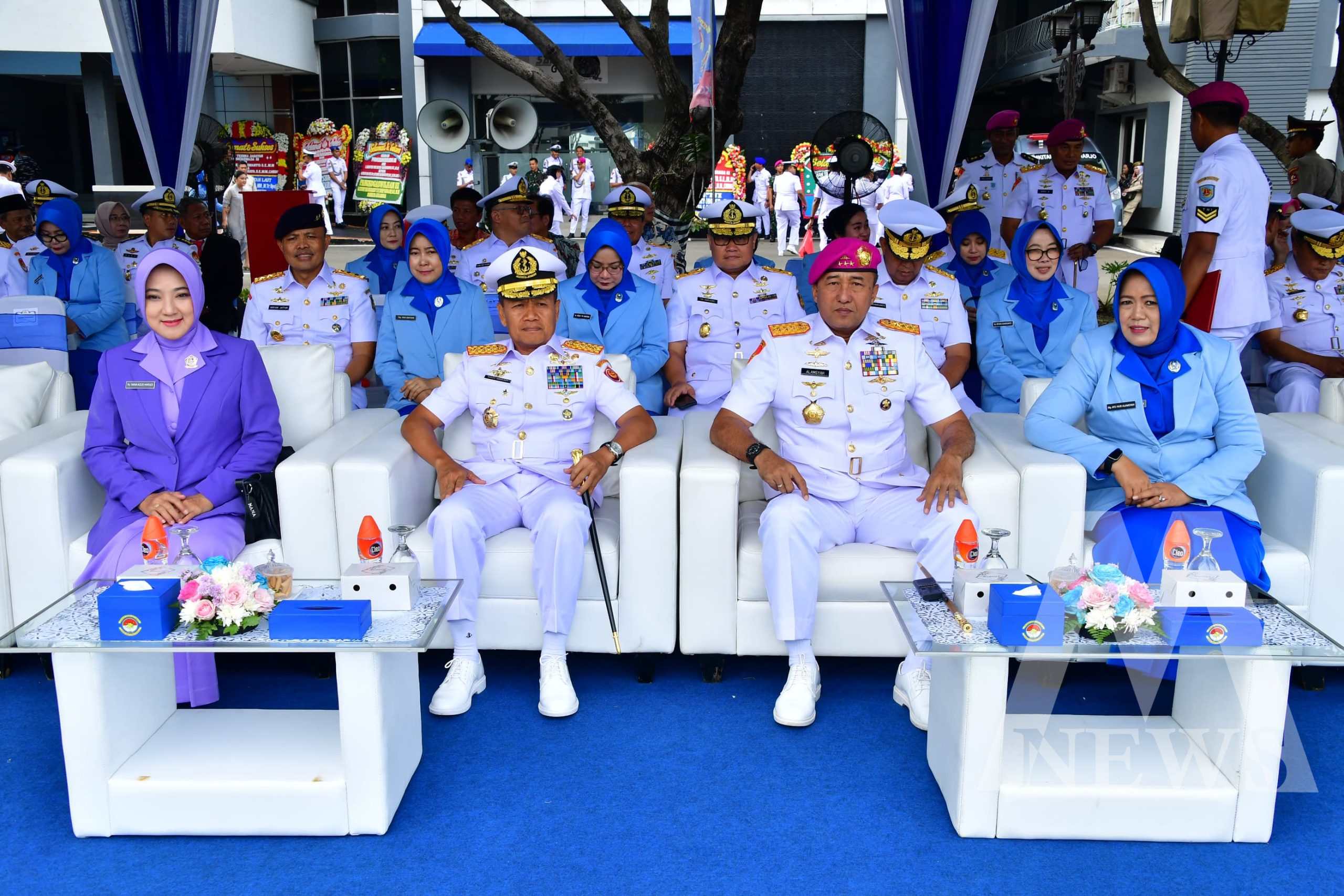 Dankodiklatal Letjen TNI Marinir Nur Alamsyah Hadiri Sertijab Pangkoarmada RI