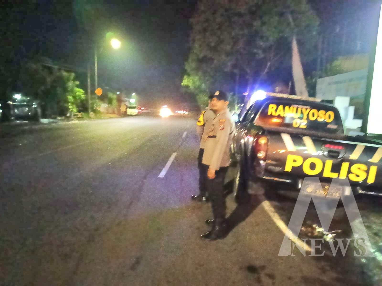 Polres Lumajang lakukan Blue Light Patrol cegah tindak kriminal