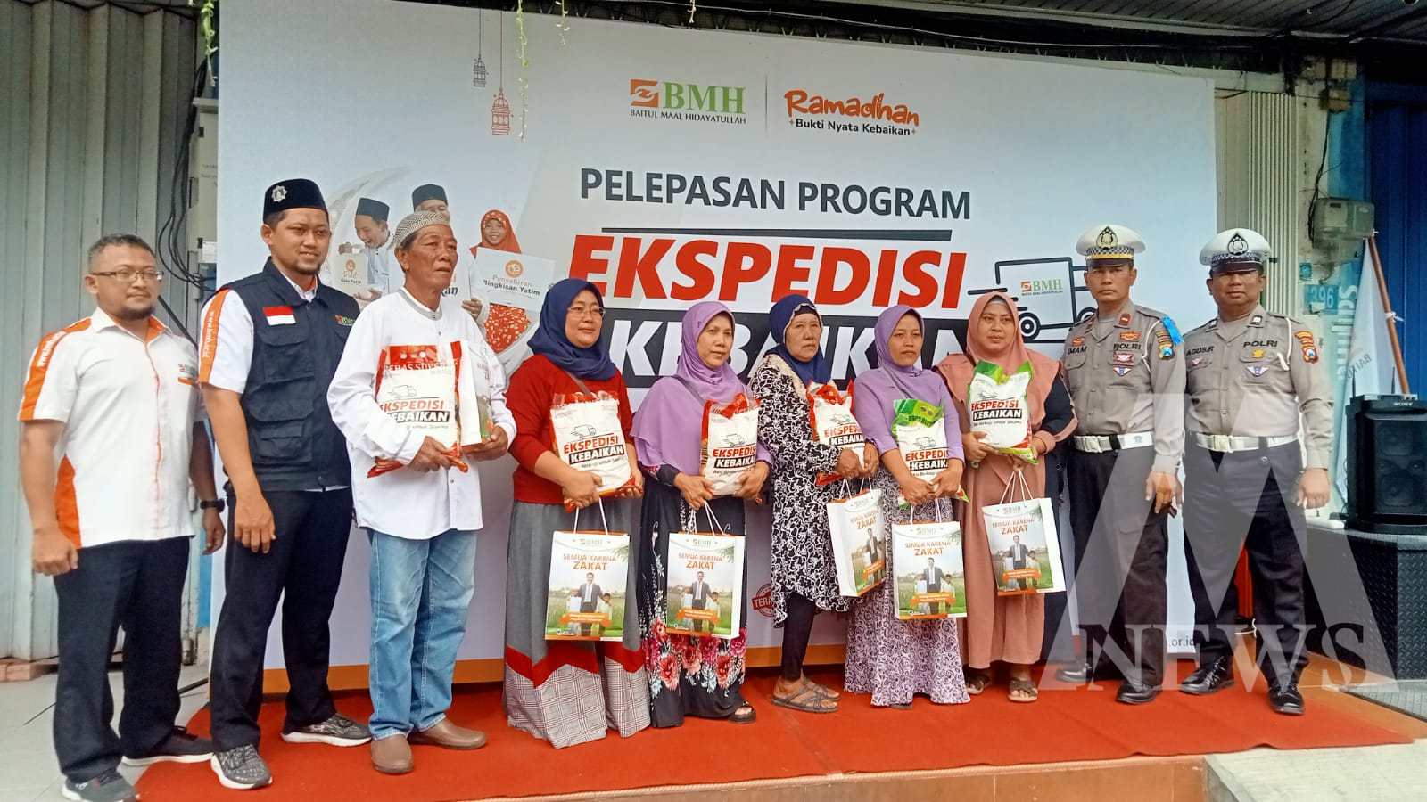 Laznas BMH pelepasan program ekspedisi kebaikan 