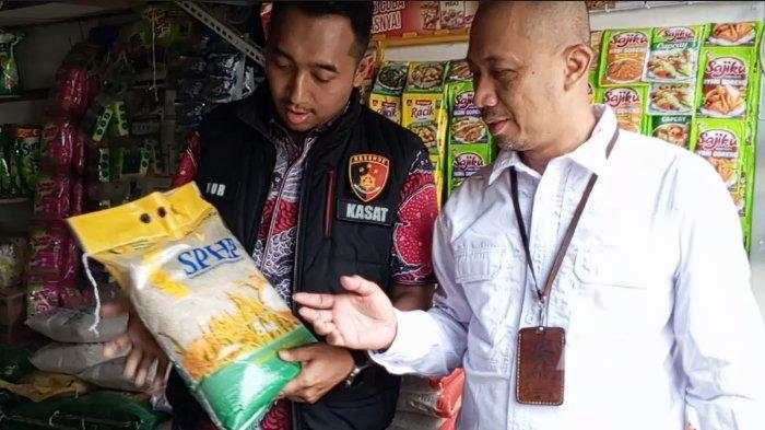 Kasatreskrim Polres Tulungagung Mohammad Nur sidak pasar tradisional