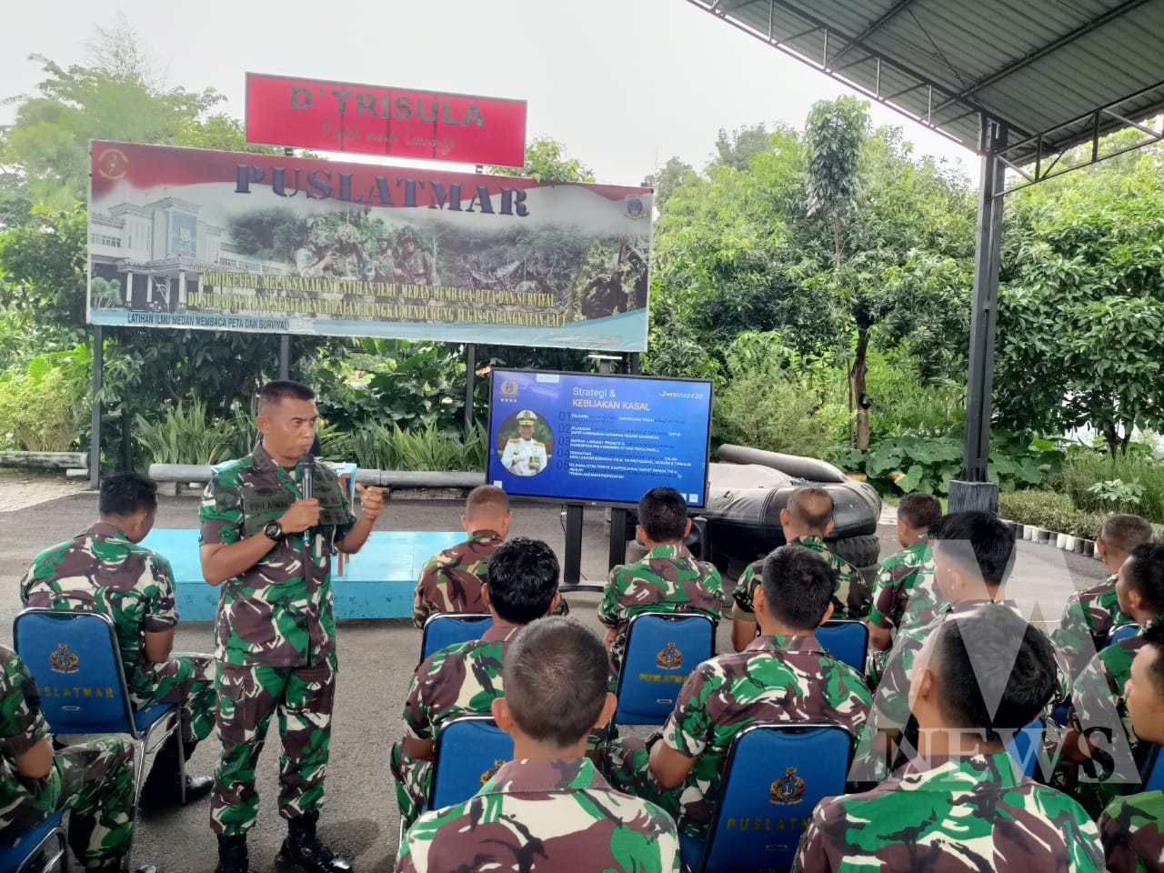 Danpuslatmar Kolonel Marinir Yudi Asmar edukasi Prajurit di bulan Puasa