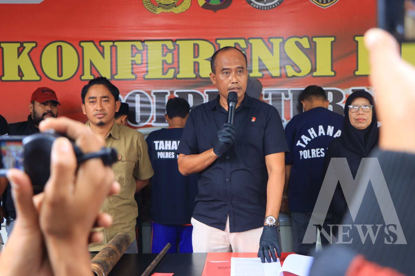 Polisi amankan pelaku beserta barang buktinya