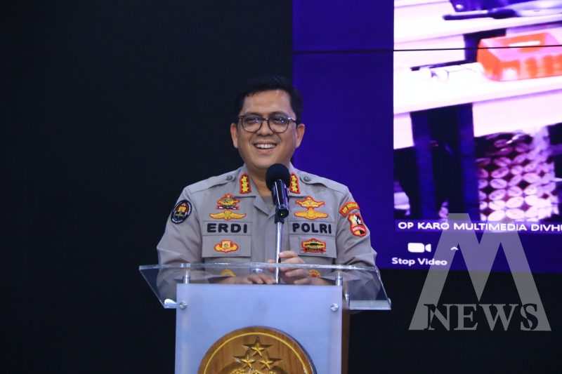 Kepala Bagian Penerangan Umum Divisi Humas Polri Kombespol Erdi A Chaniago