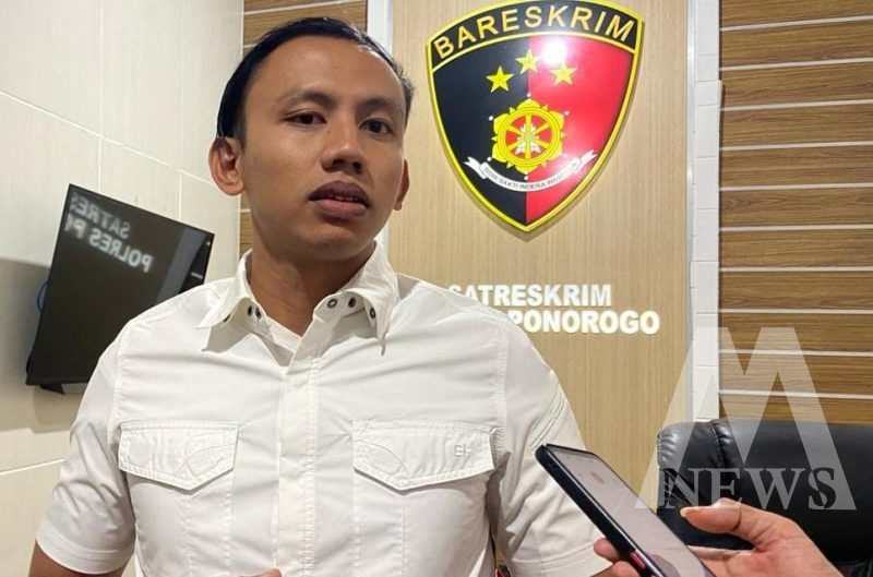 Kasatreskrim Polres Ponorogo AKP Ryo Perdana