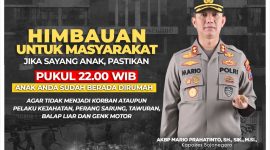 Kapolres Bojonegoro AKBP Mario Prahatinto beri himbauan untuk masyarakat