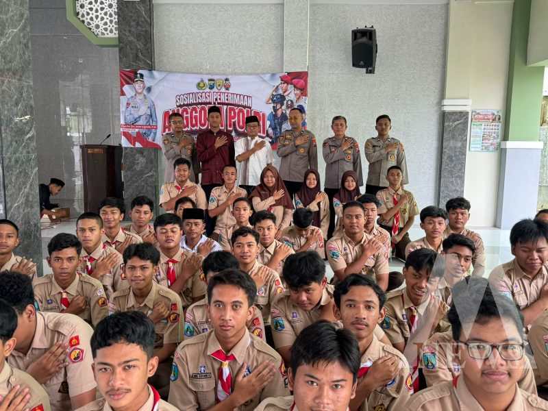 Polres Bojonegoro sosialisasi penerimaan calon anggota Polri
