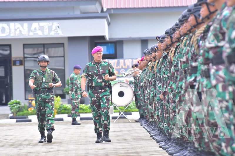 Dankodiklatal Letjen TNI Marinir Nur Alamsyah pimpin upacara pembukaan 100 siswa Dikmata